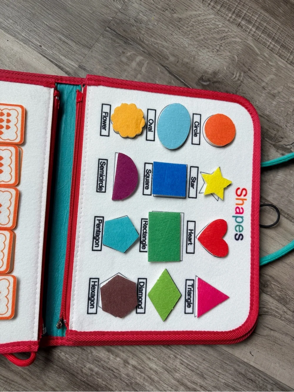 Kids Montessori Sensory Busy Book